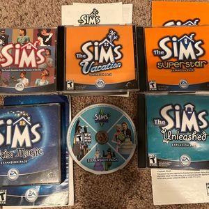 The Sims PC/Mac with expansion packs
